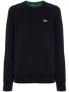 LACOSTE PIQUÉ CREW-NECK SWEATSHIRT