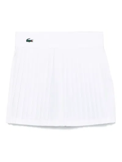 Lacoste Women's Miami Open Edition Ballgirl Tennis Skirt - 36 In White