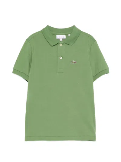 Lacoste Poloshirt Mit Piqué-struktur In Green
