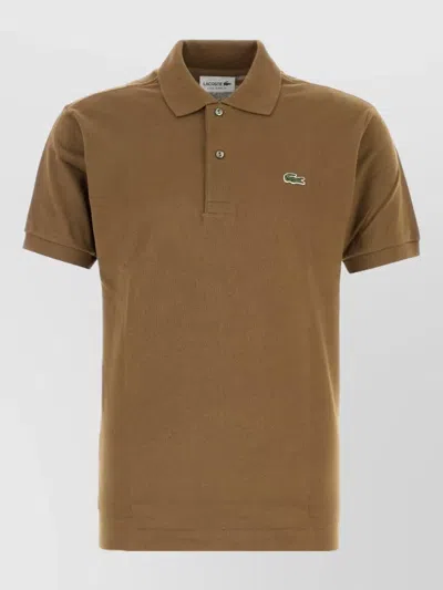 Lacoste Classic Fit L.12.12 Original Polo Shirt In Brown