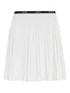 Lacoste Pleated Skirt In White