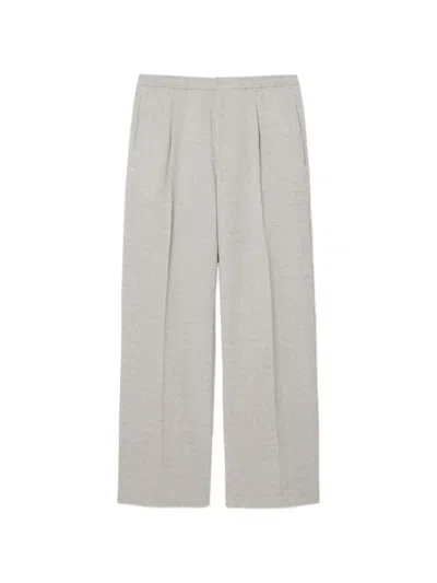 Lacoste Pleated Trousers In White