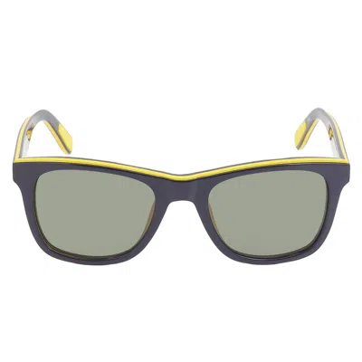 Lacoste Polarized Green Square Unisex Sunglasses L781sp 414 52 In Brown