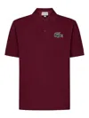Lacoste Classic Fit L.12.12 Original Pique Polo Shirt In Dark Red