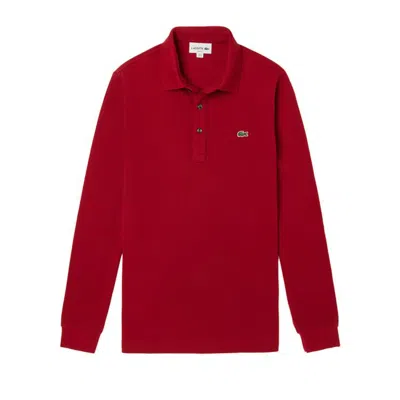 Lacoste Ph552221 476 Bordo Natural (veg)->cotton In Red