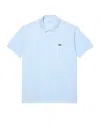 Lacoste Mens Classic Pique Polo In Blue