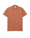 Lacoste Classic L12.12 Polo Dark Burgundy In Brown