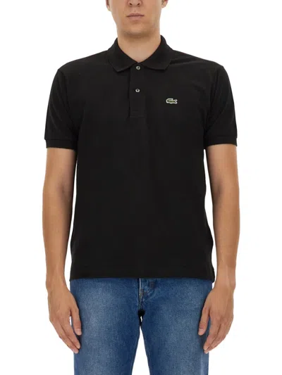 Lacoste Polo Classica In Black