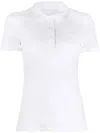 Lacoste Polo With Logo In White