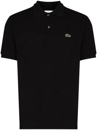 Lacoste Polo Clothing In Black