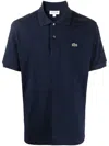 Lacoste Slim Fit Core Polo In Blue