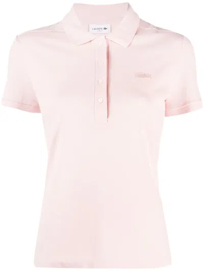 Lacoste Polo Clothing In Pink