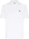 Lacoste Cotton Polo T-shirt In White