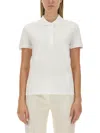 Lacoste Polo With Logo In White