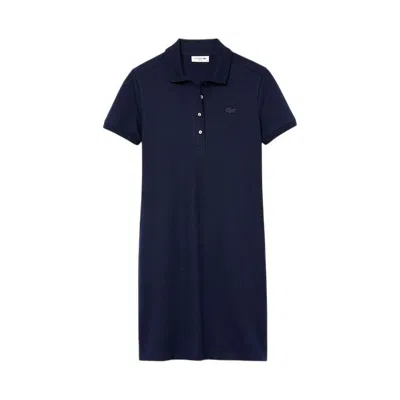 LACOSTE POLO DRESS IN SOFT MINI STRETCH COTTON PIQUÉ