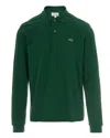 Lacoste Polo In Piquè Verde In Green