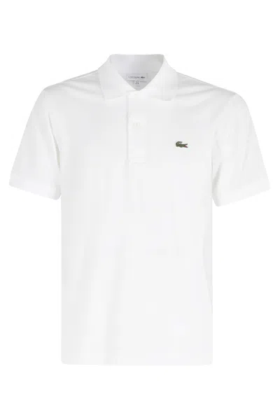 Lacoste Polo Manica Corta In White