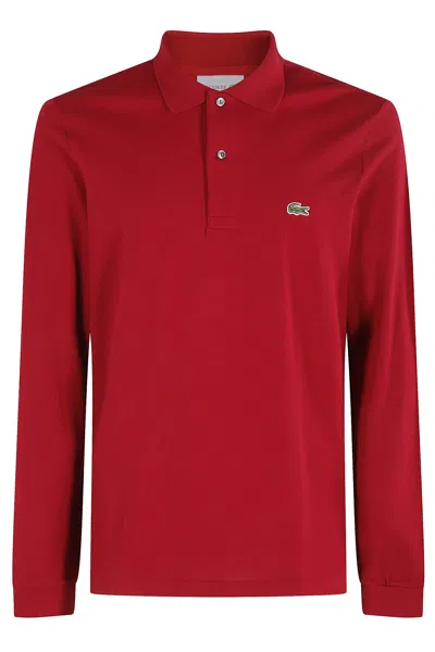 LACOSTE POLO MANICA LUNGA