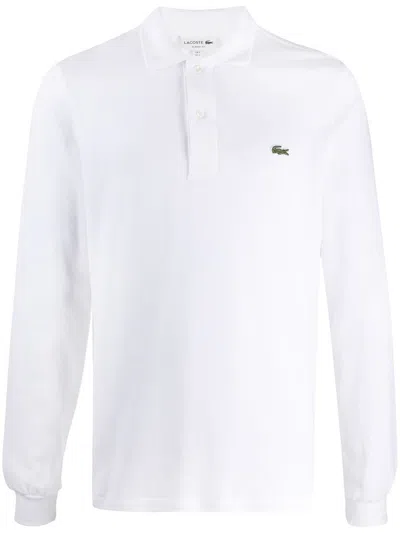 Lacoste Polo M/l Clothing In White