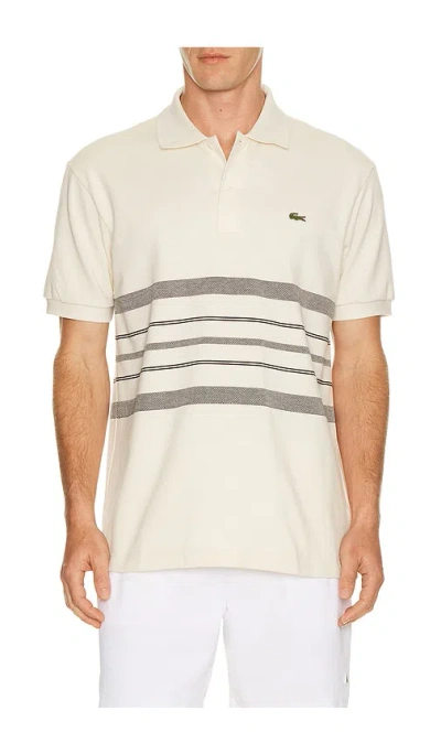 Lacoste Polo In Neutral