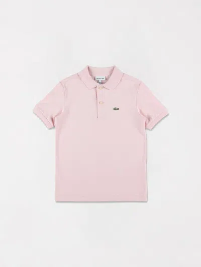 Lacoste Polo Shirt Kids Color Pink