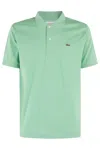 Lacoste Logo-patch Short-sleeve Polo Shirt In Ttf Verde Menta