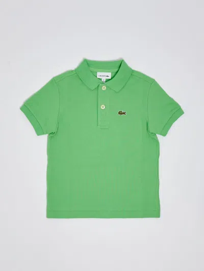 Lacoste Kids' Polo Polo In Verde Chiaro