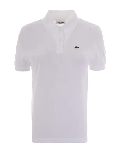 Lacoste Polo Regular Piquet Bainca In White