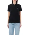Lacoste Polo En Coton In Black
