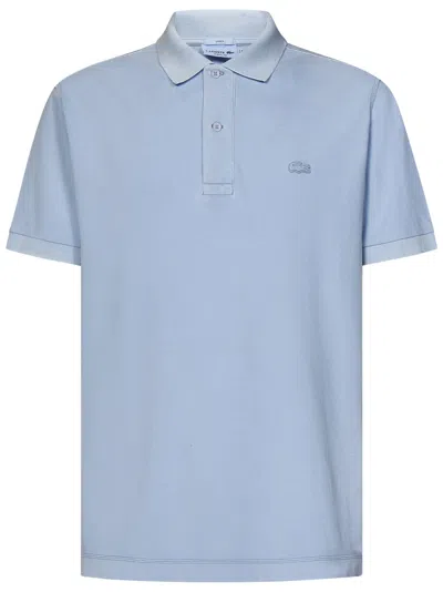 Lacoste Polo Shirt In Clear Blue