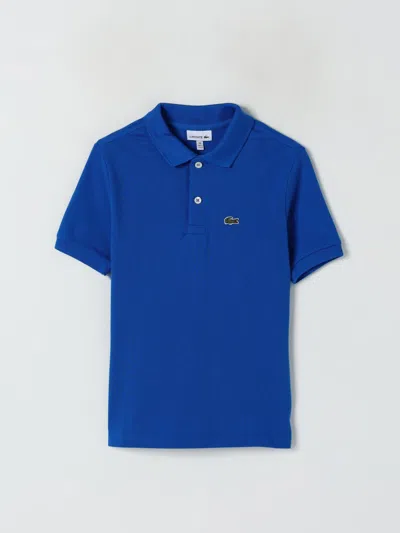 Lacoste Polo Shirt  Kids Color Blue