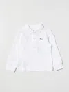 Lacoste Polo Shirt  Kids Color White In White