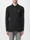Lacoste Polo Shirt  Men Color Black