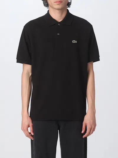 Lacoste Classic Fit Original L.12.12 Polo Clothing In Black