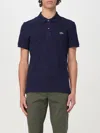 Lacoste Slim Fit Core Polo In Blue