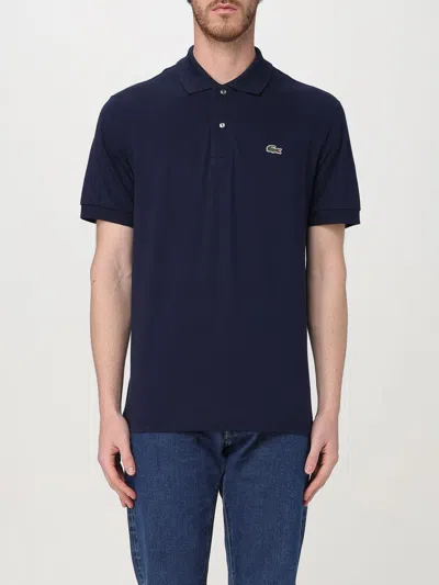LACOSTE POLO SHIRT LACOSTE MEN COLOR BLUE,G56635009