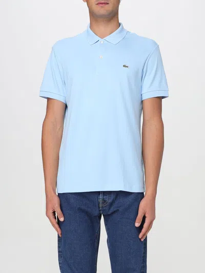 LACOSTE POLO SHIRT LACOSTE MEN COLOR BLUE,G63403009