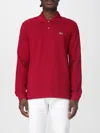 Lacoste Polo Shirt  Men Color Burgundy