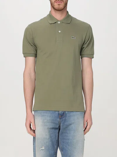 LACOSTE POLO SHIRT LACOSTE MEN COLOR GRASS GREEN,426078087
