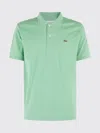 Lacoste Men's Regular Fit Soft Touch Short Sleeve Polo Shirt In Green