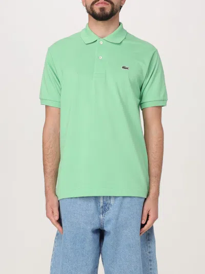 LACOSTE POLO SHIRT LACOSTE MEN COLOR GREEN,426078012