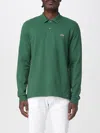 Lacoste Polo Shirt  Men Color Green In Green
