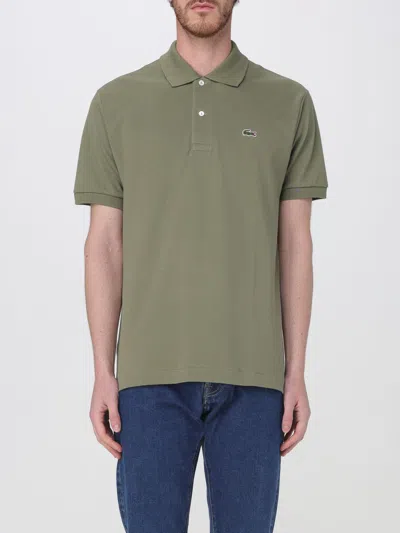LACOSTE POLO SHIRT LACOSTE MEN COLOR MILITARY,G59903055