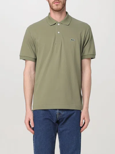 LACOSTE POLO SHIRT LACOSTE MEN COLOR MILITARY,G56635055