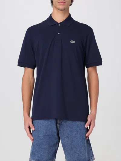 LACOSTE POLO SHIRT LACOSTE MEN COLOR NAVY,G56635045