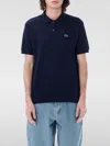 Lacoste Polo Shirt  Men Color Navy In Blue