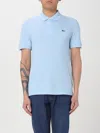 Lacoste Mens Classic Pique Polo In Blue
