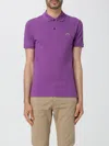 Lacoste Polo Shirt  Men In Violet