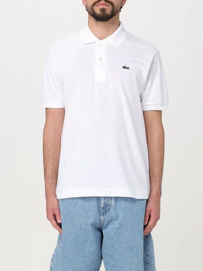 LACOSTE POLO SHIRT LACOSTE MEN COLOR WHITE,426078001