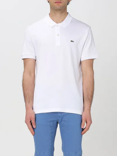 LACOSTE POLO SHIRT LACOSTE MEN COLOR WHITE,G63403001